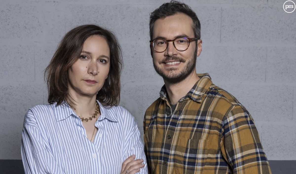 Fanny Robert et Maxime Berthemy créateurs de la série 