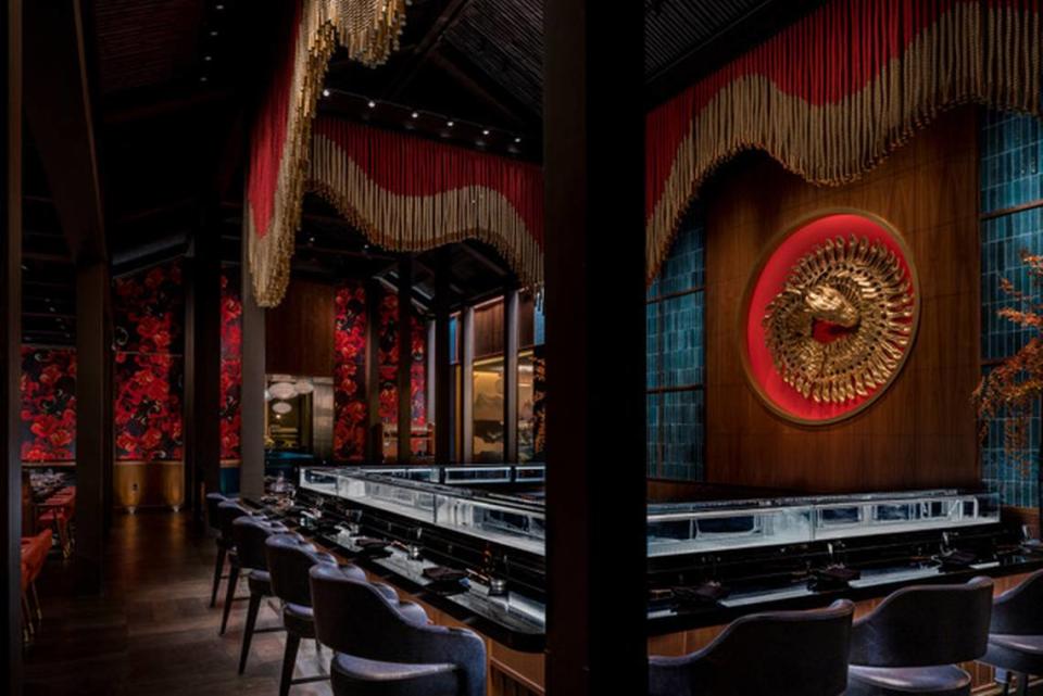 Gekkō, restaurante de carnes de inspiración japonesa del magnate de la hostelería David Grutman y la superestrella mundial Bad Bunny.