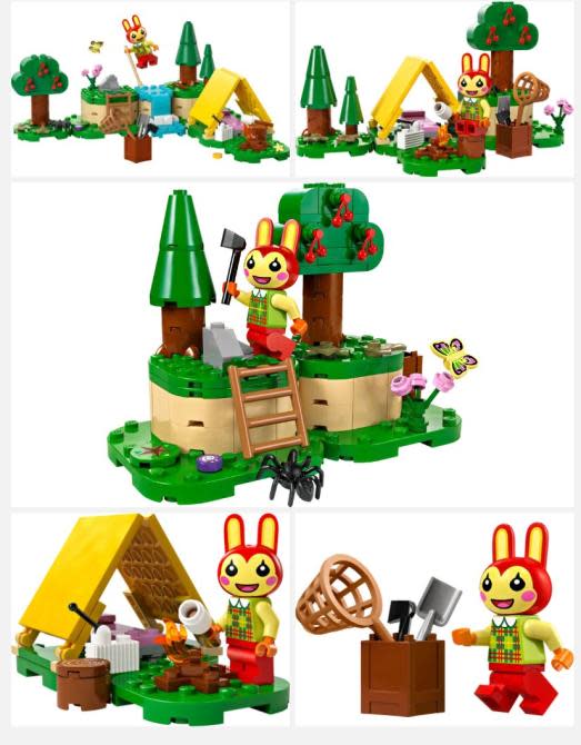 Así lucen los LEGO de <em>Animal Crossing</em>