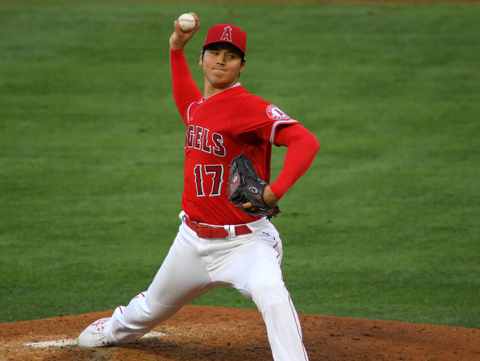 Shohei Ohtani。大谷祥平。(Photo by Jayne Kamin-Oncea/Getty Images)