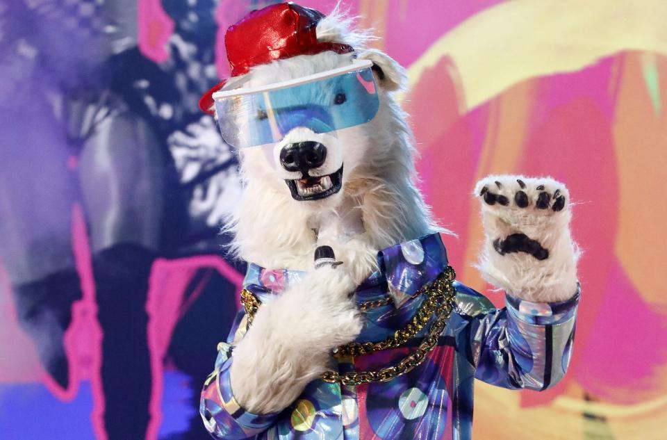 THE MASKED SINGER: Polar Bear in the “New York Night” episode of THE MASKED SINGER airing Wednesday, March 1