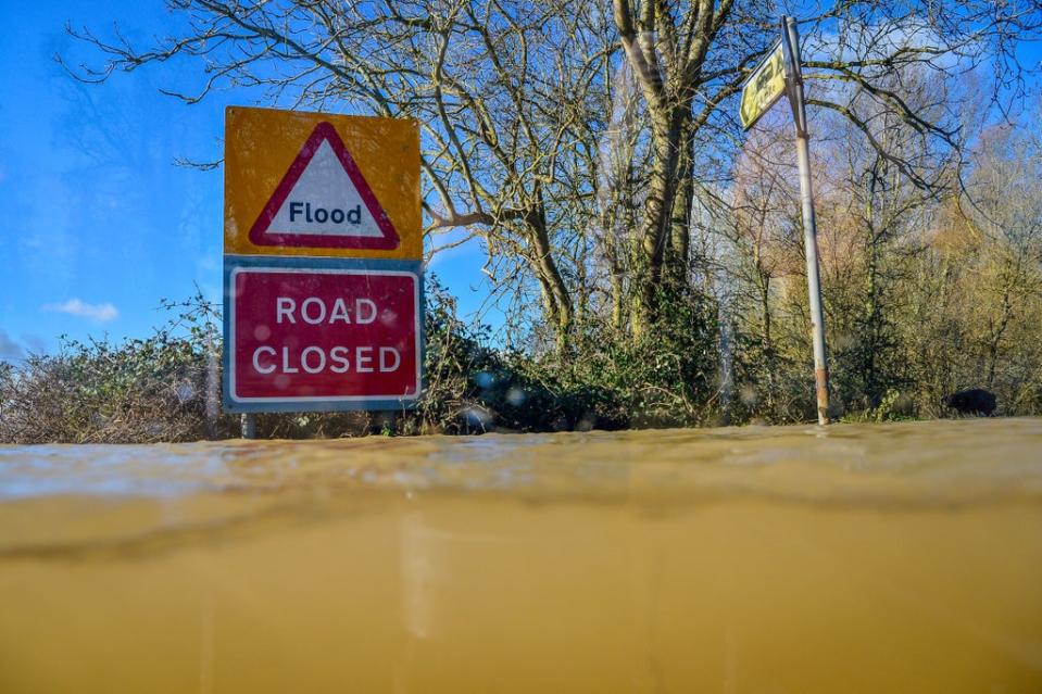 More than 5,000 new homes in areas at higher risk of flooding in England have been approved to be built in this year, according to a report (Ben Birchall/PA) (PA Archive)