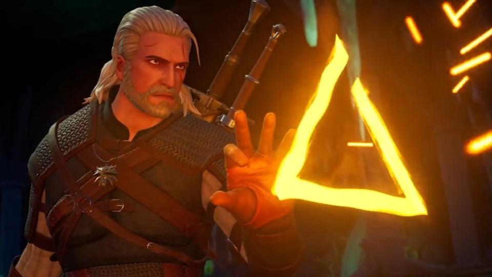 THE WITCHER's Geralt Arrives in FORTNITE_1