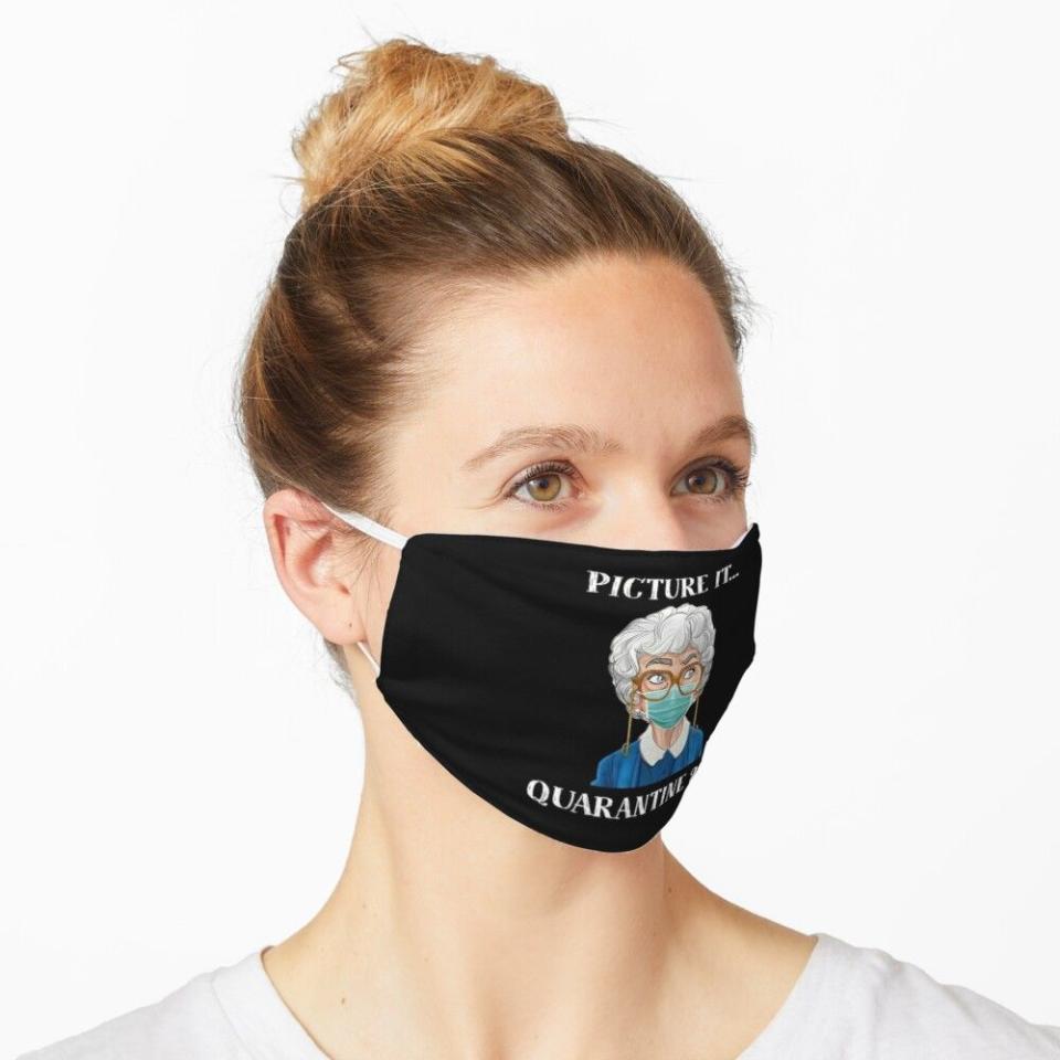 13) Picture It... Quarantine 2020 Mask