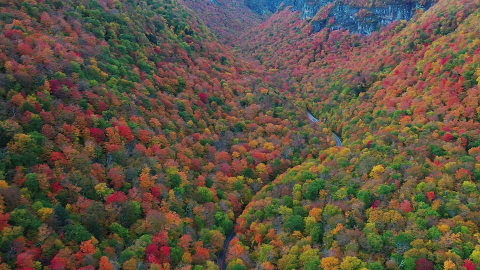 The not-so-green mountains of the Green Mountain State. / Credit: CBS News