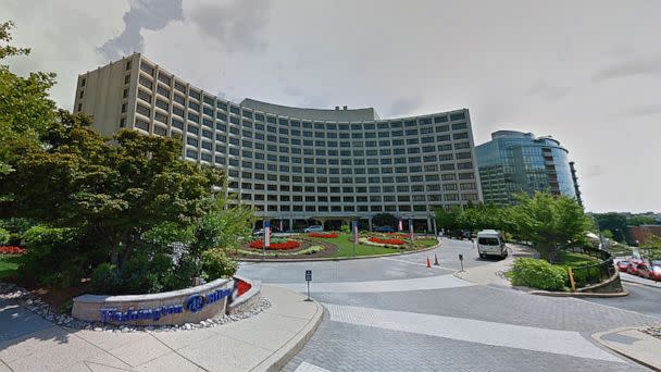 PHOTO: The Washington Hilton Hotel, site of the White House Correspondents' Association annual dinner to be held, Apr. 29, 2023. (Google Maps Street View)