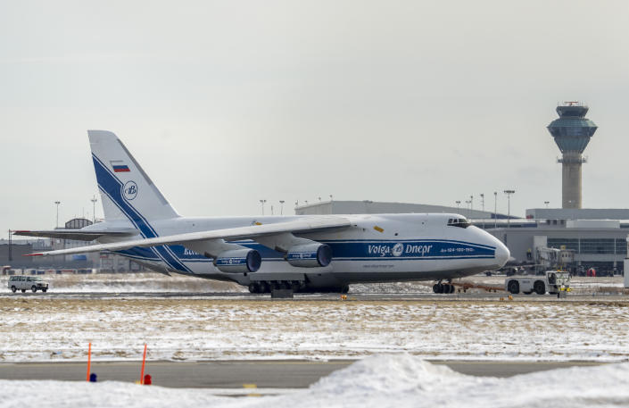 A Russian-registered Antonov AN-124