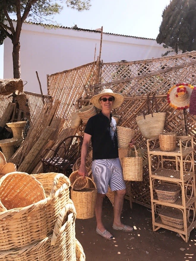 An oasis of handmade wicker wares. Our favorite spot in Tangier—we’re not telling where it is!