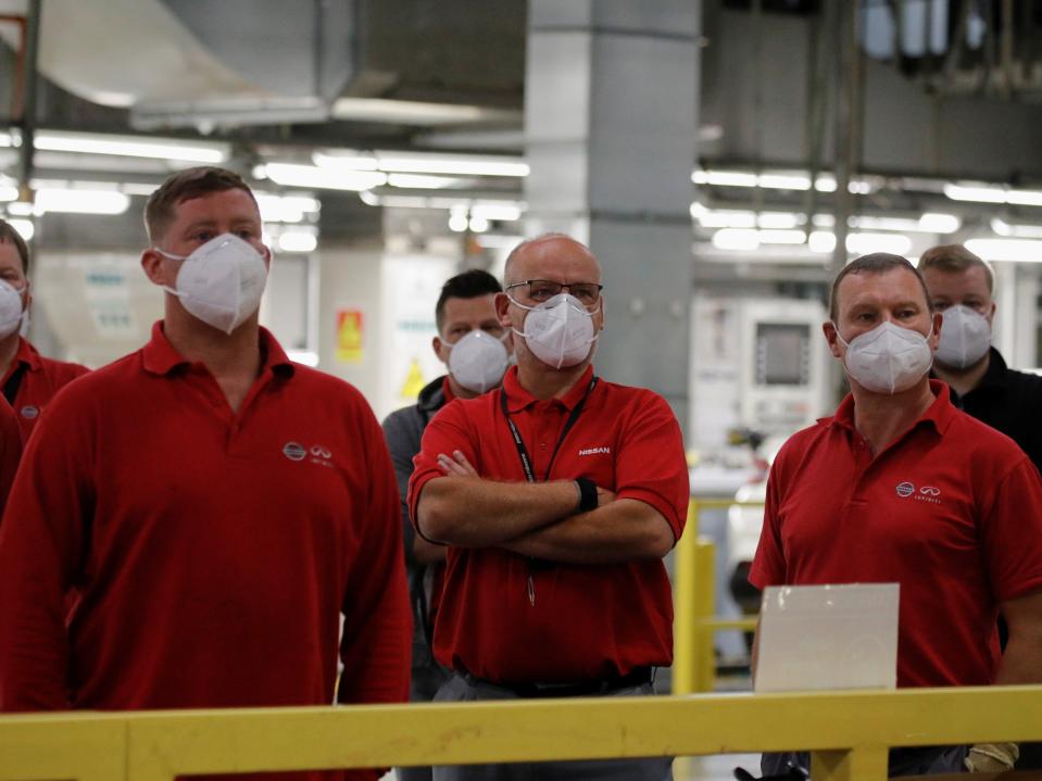 Nissan’s plans are not only “a vital step forward in securing a cleaner, greener future” for the auto industry, but also mean greater job security for its Sunderland workers (Phil Noble/Reuters)