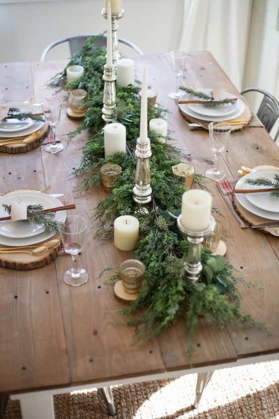 Serve up a stylish Christmas table with these DIY decorating ideas