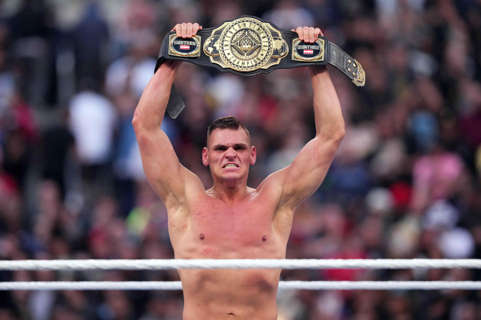 Intercontinental Champion: Gunther.

Gunter became Intercontinental Champion on "Smackdown" June 10, 2022.