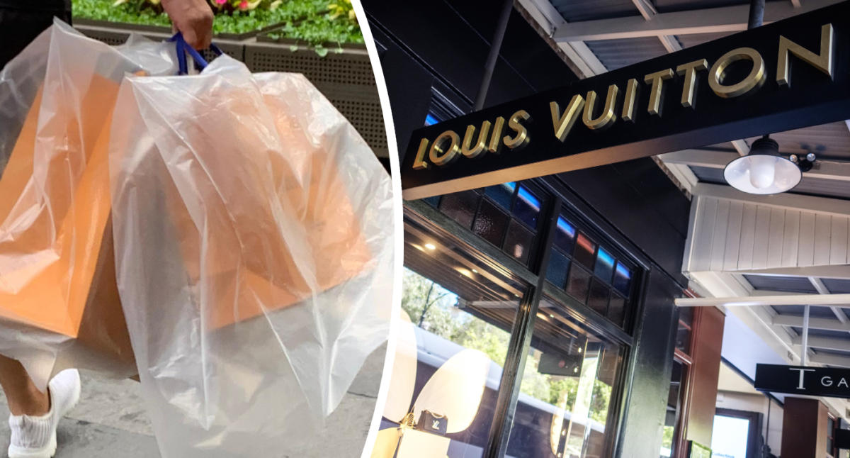 Aussies rage at plastic covers on Louis Vuitton shopping bags: 'Help me  understand