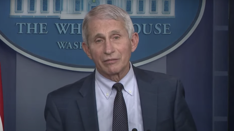 81歲的白宮首席防疫專家佛奇（Anthony Fauci）新冠肺炎（COVID-19）檢測結果為陽性。（翻攝白宮Youtube）