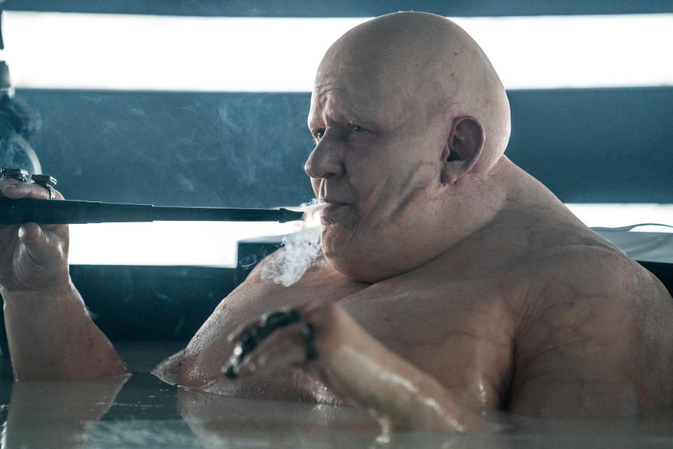 Stellan Skarsgård as Baron Vladimir Harkonnen in <em>Dune: Part Two</em><span class="copyright">Niko Tavernise—Warner Bros. Pictures</span>