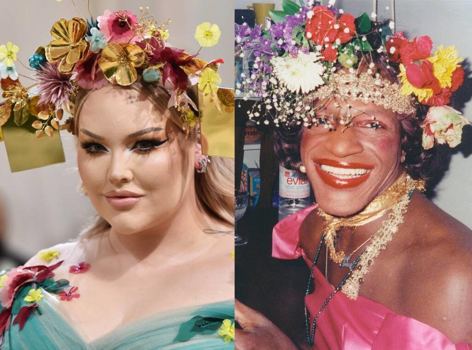 Nikkie Tutorials, Nikkie de Jager, Marsha P. Johnson, 2021 Met Gala Tribute