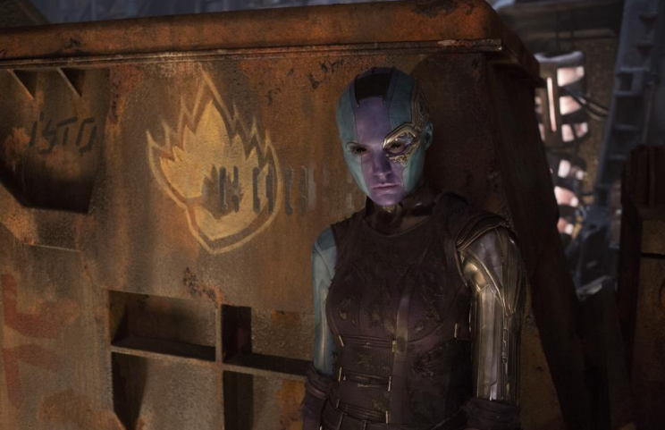 Nebula (Karen Gillan) in Guardians of the Galaxy Vol. 2