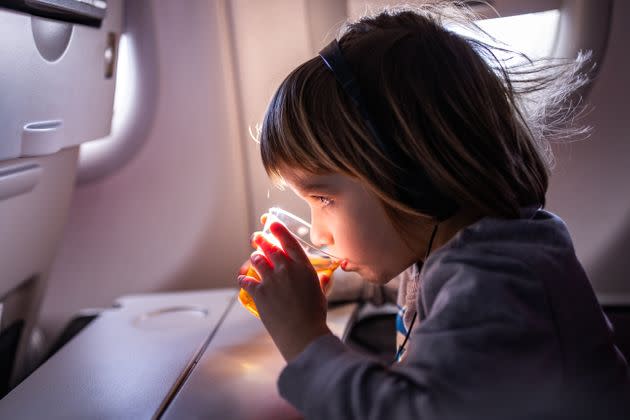 Who is responsible for cleaning up after kids on a plane: their parents or flight attendants?