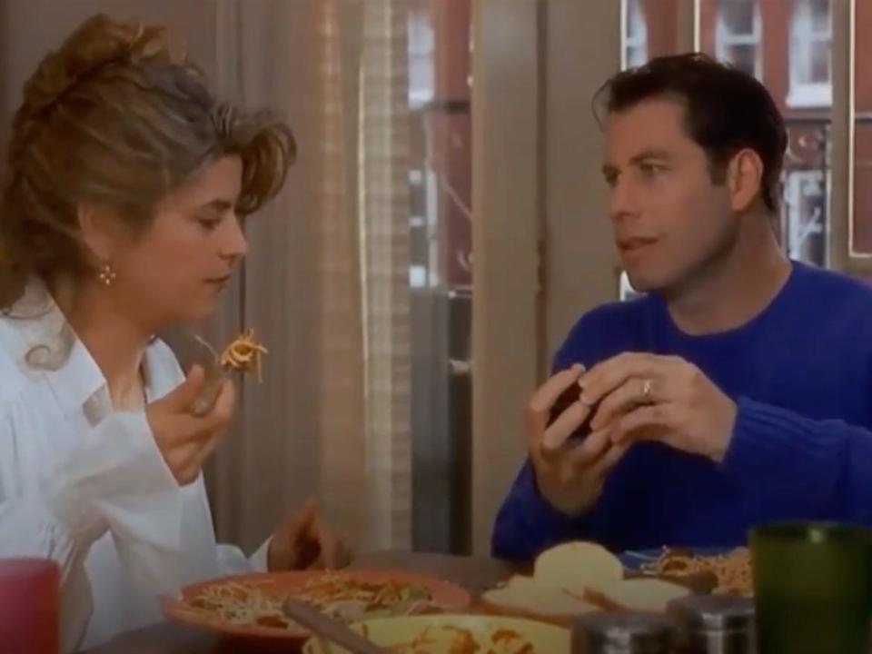 John Travolta in "Look Who's Talking Now".