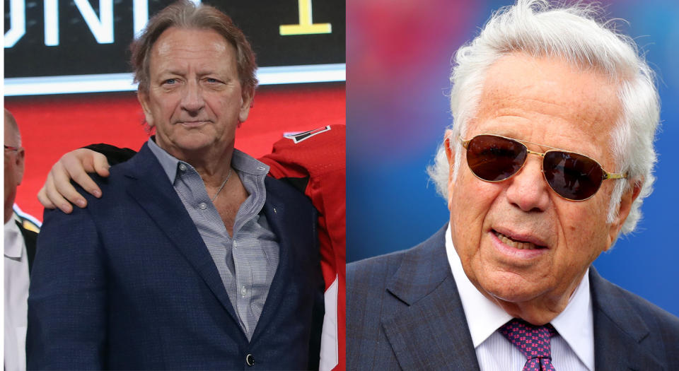 For a brief moment, many had believed Robert Kraft was buying the Ottawa Senators from Eugene Melnyk. (Getty Images)