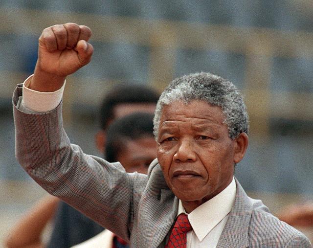 nelson mandela elected president