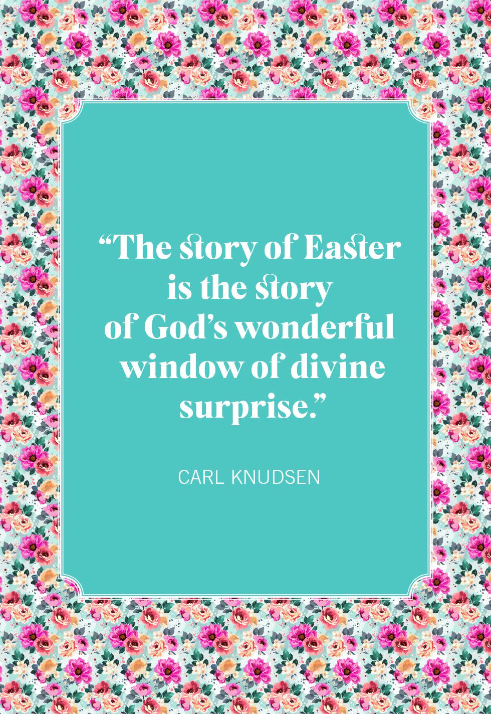 carl knudsen easter quotes