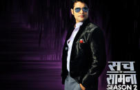 <p>What's wrong in borrowing the concept if the viewers are enjoying it? The fascinating show Sach Ka Saamna has become the must watch with the handsome host, Rajeev Khandelwal. The reality show was based on un-wrapping the truth. © Big Synergy</p>