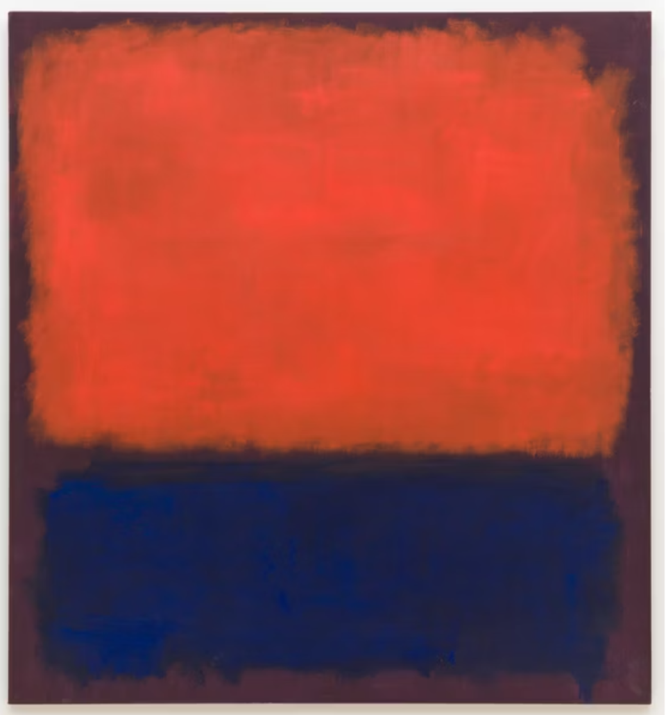 Mark Rothko, No. 14, 1960.  San Francisco Museum of Modern Art Helen Crocker Russell Fund purchase (© 1998 Kate Rothko Prizel & Christopher Rothko - Adagp, Paris, 2023)