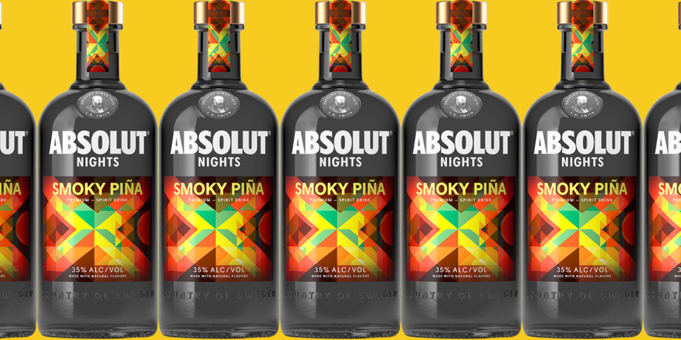 absolut vodka smoky pina