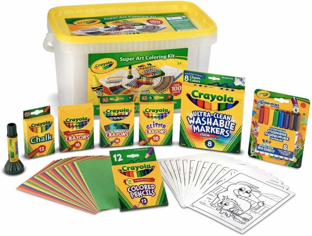 Crayola Inspiration Art Case Coloring Set Unboxing 