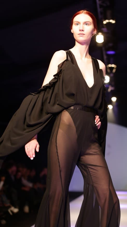 Future runway: contemporary eveningwear