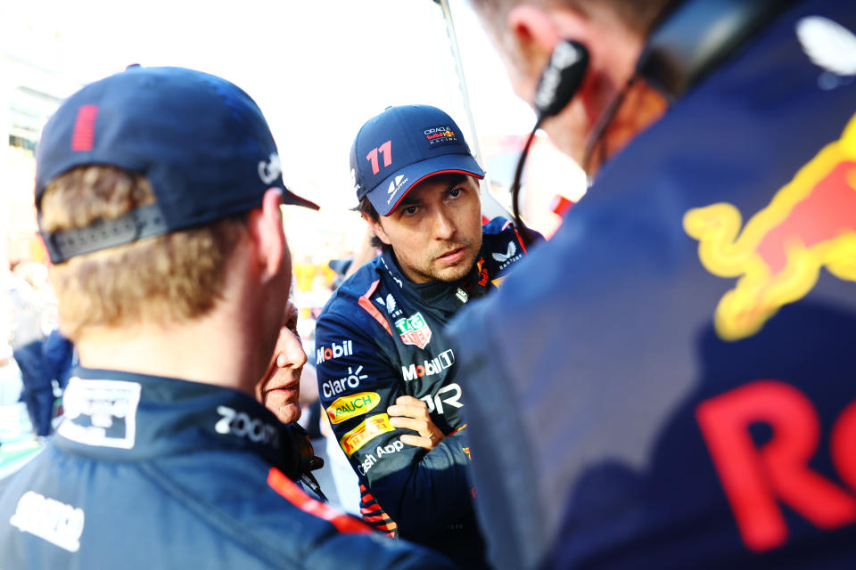 Sergio Checo Perez F1 Grand Prix de Australia en el Albert Park Grand Prix Circuit en Melbourne, Australia. (Photo by Mark Thompson/Getty Images)