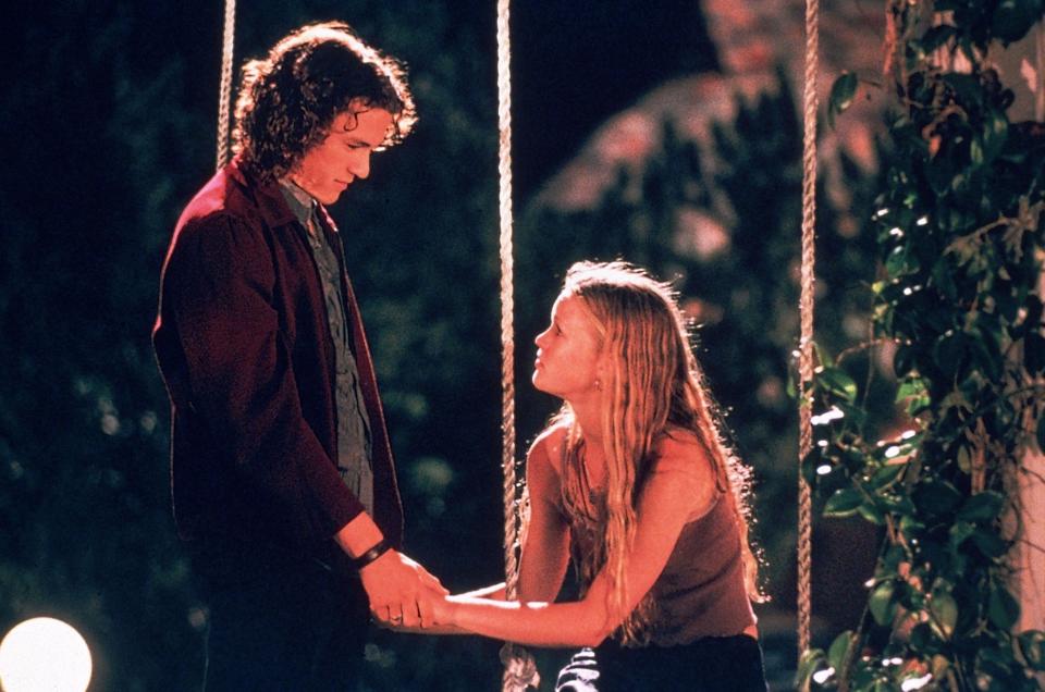 Patrick (Ledger) tames the shrew in '10 Things I Hate About You'Buena Vista