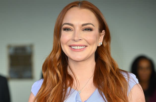 Lindsay Lohan visits 