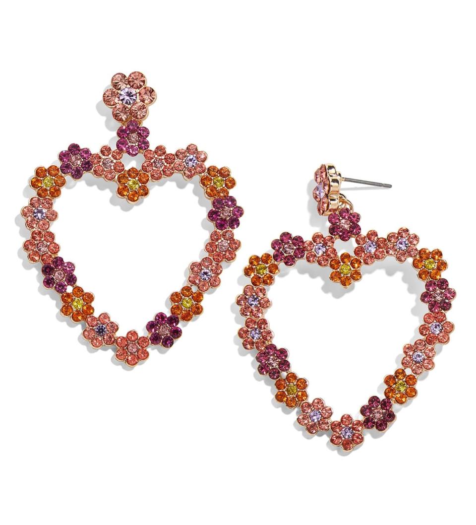 Baublebar Magnolia Heart Drop Earrings. Image via Nordstrom.