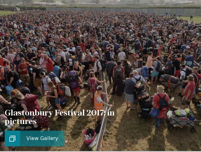 Glastonbury Festival 2017: in pictures