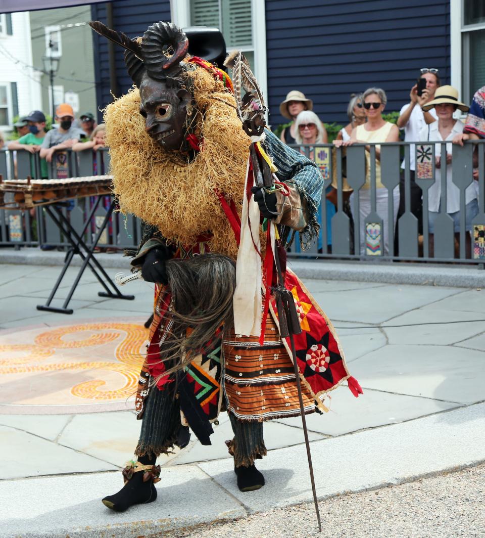 "Dance of the Ancestors: Ritual, Chants, Drumming, and Movement" was held at the African Burying Ground in Portsmouth  during last year's celebration of Juneteenth.