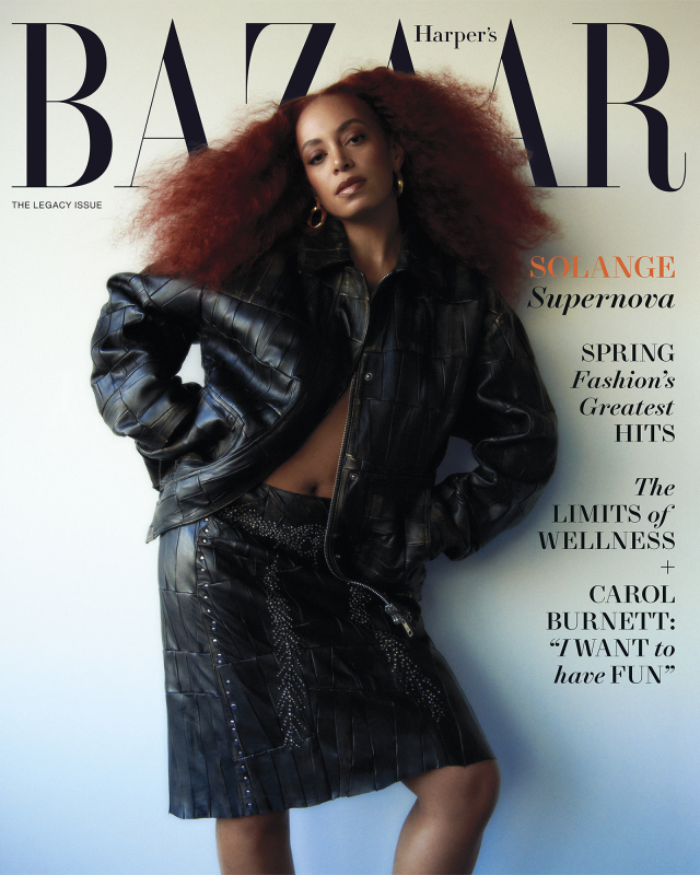 <a href="https://www.harpersbazaar.com/culture/art-books-music/a46683528/solange-knowles-interview-2024/" rel="nofollow noopener" target="_blank" data-ylk="slk:Solange Knowles for Harper's Bazaar The Legacy Issue March 2024.;elm:context_link;itc:0;sec:content-canvas" class="link ">Solange Knowles for Harper's Bazaar The Legacy Issue March 2024.</a><p>Photo: Larissa Hofmann/Courtesy of Harper's Bazaar</p>