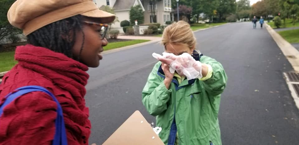 Social activist Amanda Kemp says a woman called the police on her for “canvassing while black.” (Photo: Facebook/Amanda Kemp)