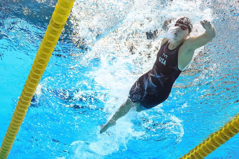 La flotabilidad de Ledecky es excelsa, según destacan los especialistas en natación