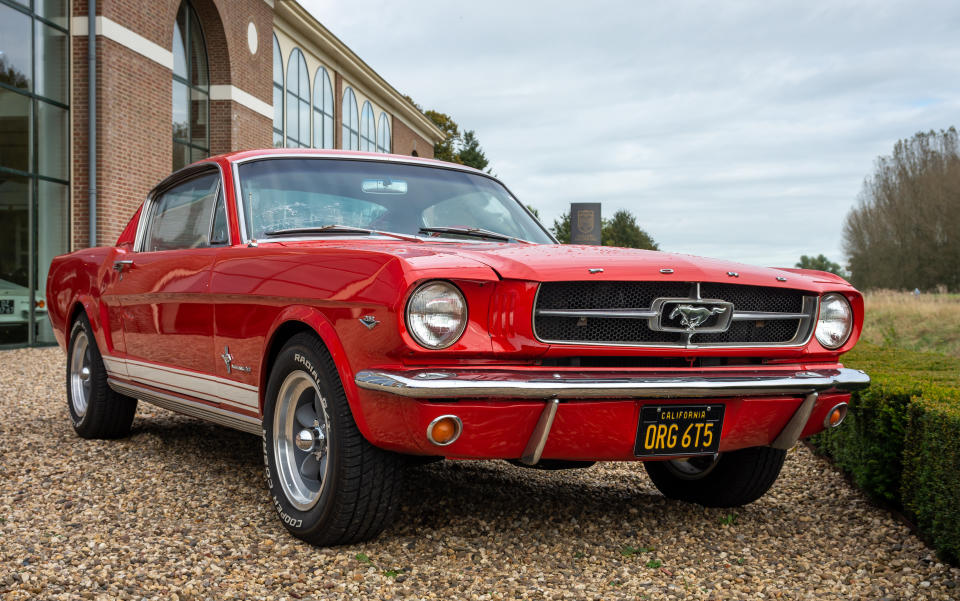 An old Mustang