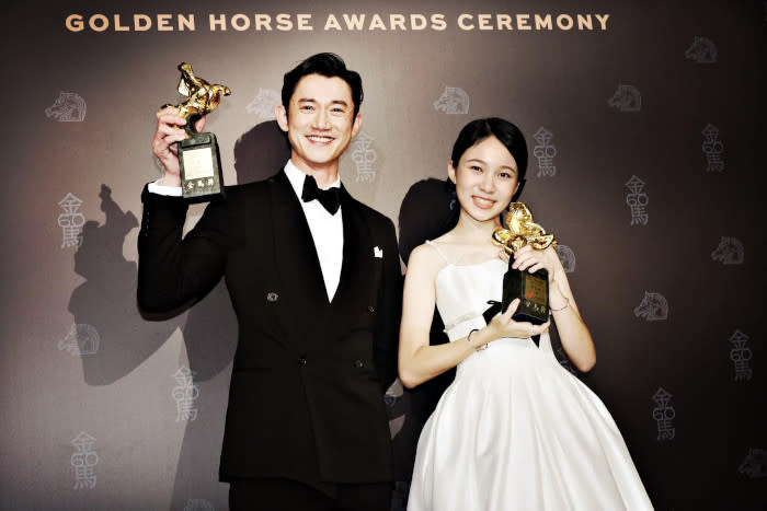 The actor with Audrey Lin who won Best Actress