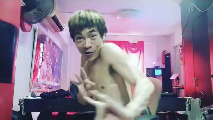 Entertainer Steven Lim is recording birthday video shoutouts for customers as gifts for their friends and family.   Screenshot of Instagram post from @stevenlimnew dated 8 July, 2020. 