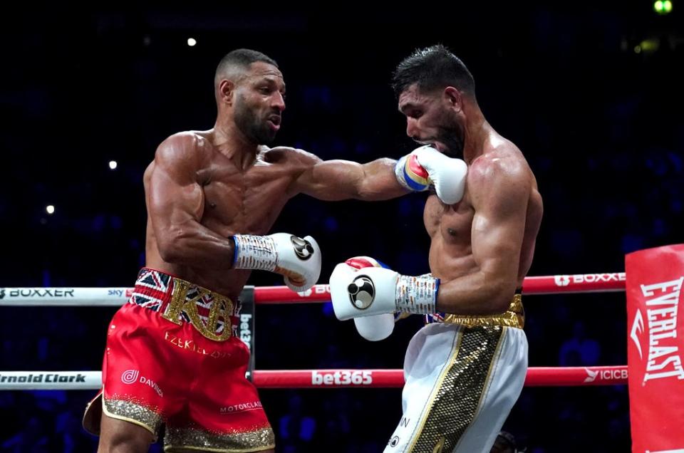 Amir Khan lost to Kell Brook in his last fight (Nick Potts/PA) (PA Wire)