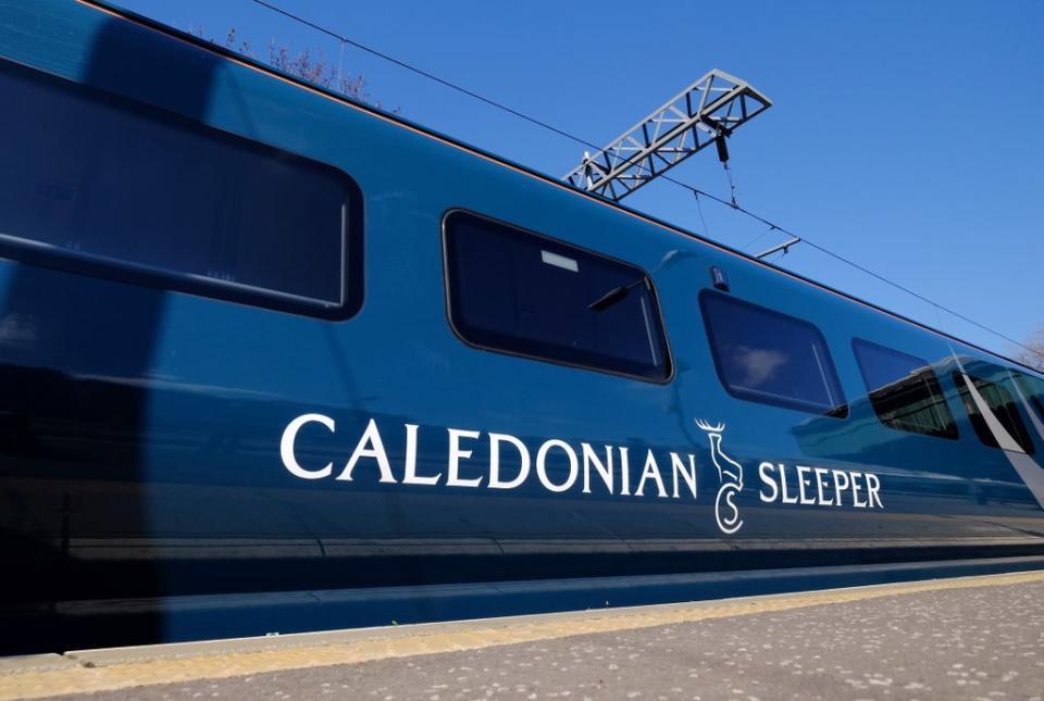 Guests and staff were taken off the train as a precaution (Jane Barlow/PA) (PA Archive)