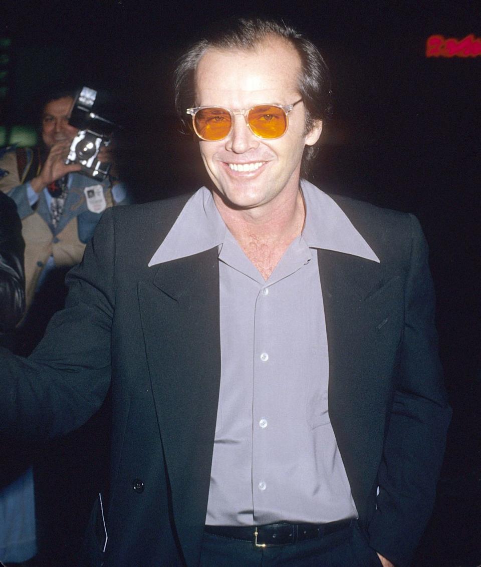 Jack Nicholson's Colored Lenses