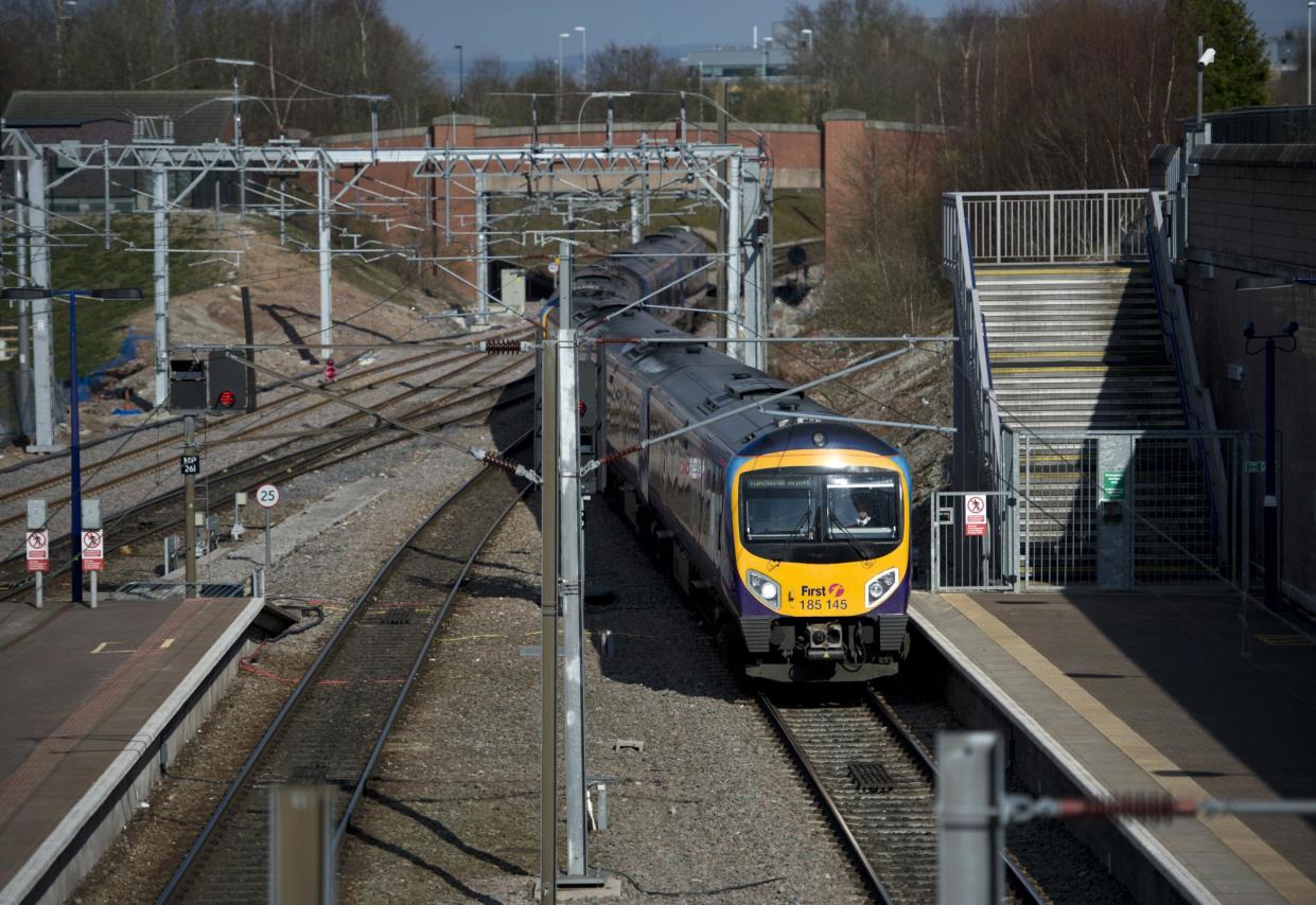 The TransPennine line had been in line for full electrification: AFP/Getty