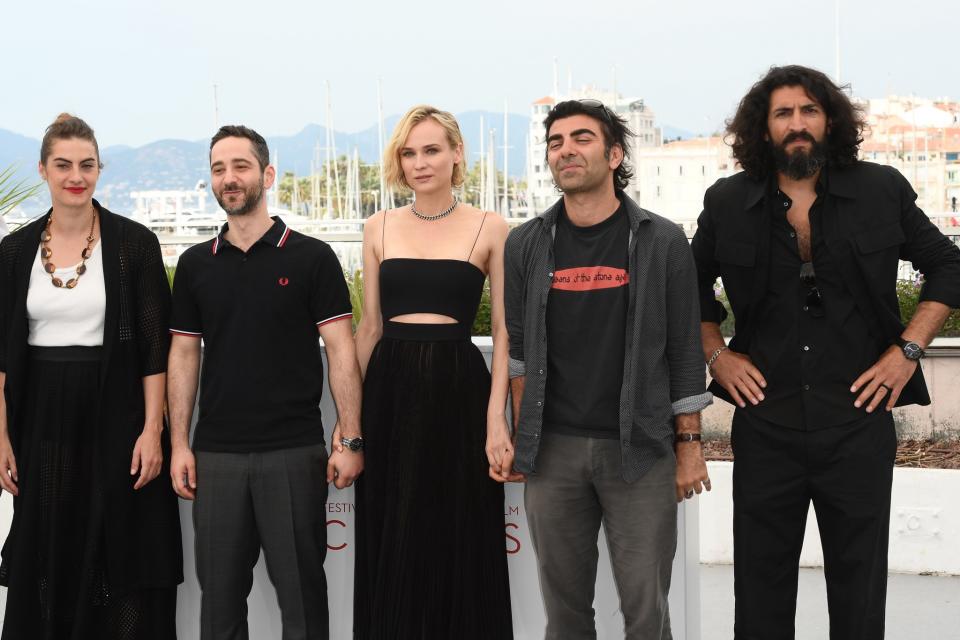 Samia Muriel Chancrin, Denis Moschitto, Diane Kruger, Fatih Akin and Numan Acar