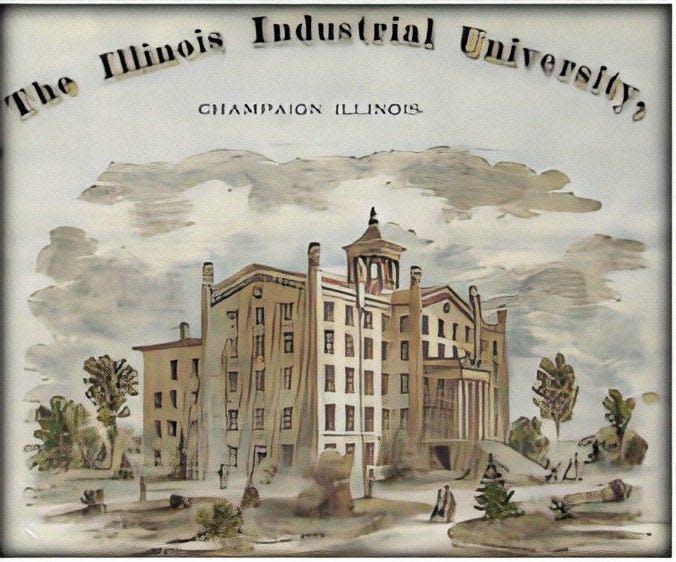 Excerpt from 1870 university advertisement.