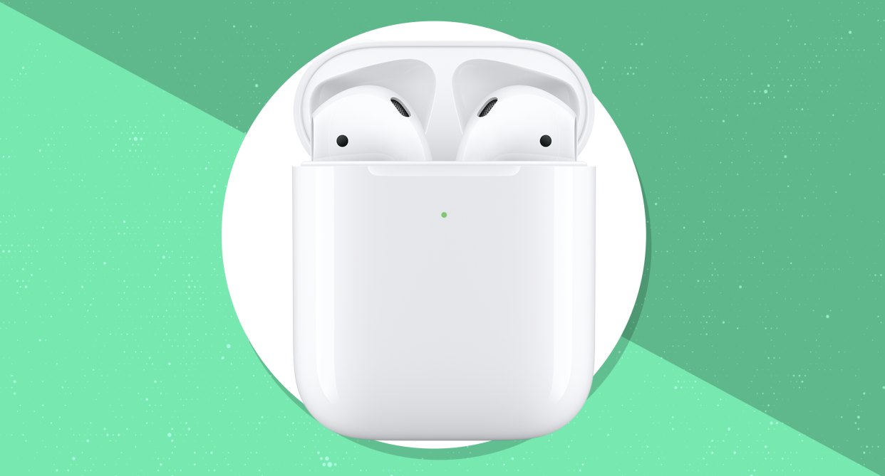 Score the Apple AirPods with wireless charging case $TK. (Photo: Apple)