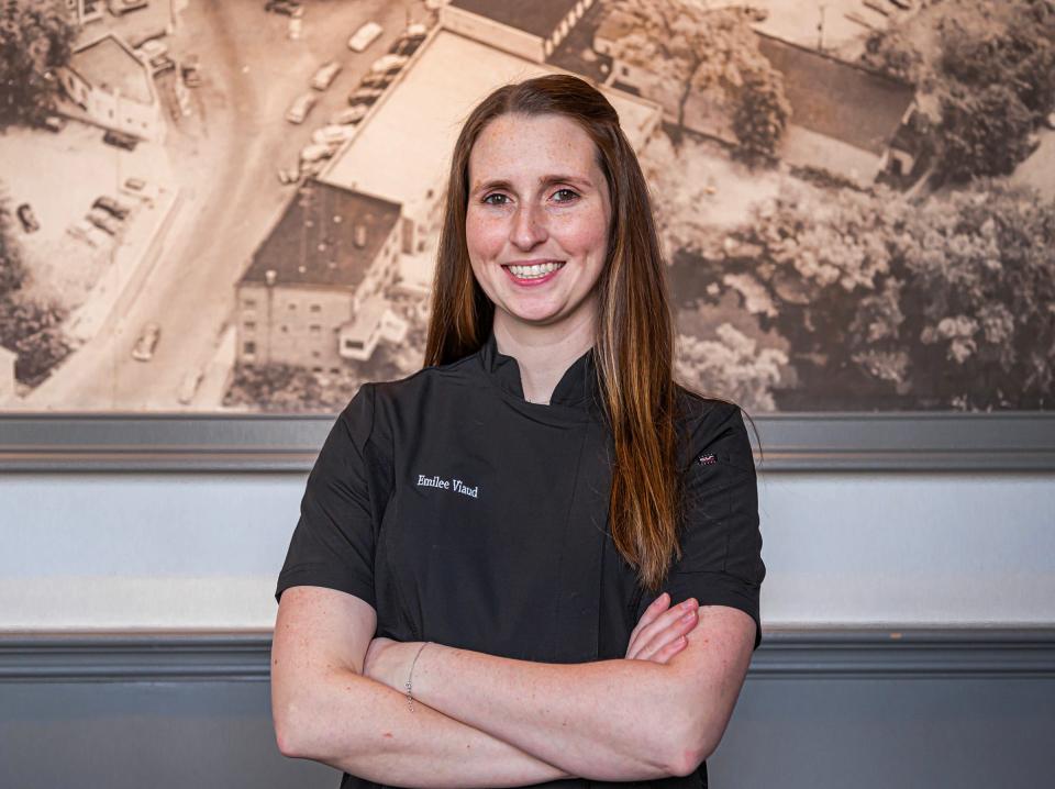 Emilee Viaud, a Concord, New Hampshire native, is executive pastry chef at both Pavilion and Greenleaf.